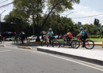 Inauguran primera ciclovía interestatal entre la CDMX y el Edomex