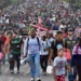 Se aglomeran tres mil migrantes en espera de permisos para seguir travesía a EU