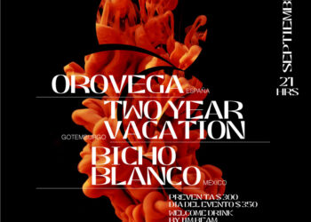 Bicho Blanco, Orovega y Two Year Vacation juntos en Bajo Circuito
