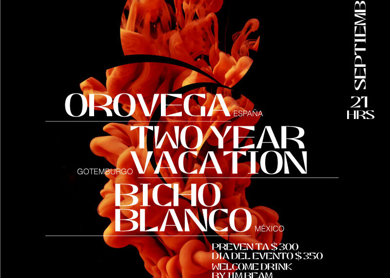 Bicho Blanco, Orovega y Two Year Vacation juntos en Bajo Circuito