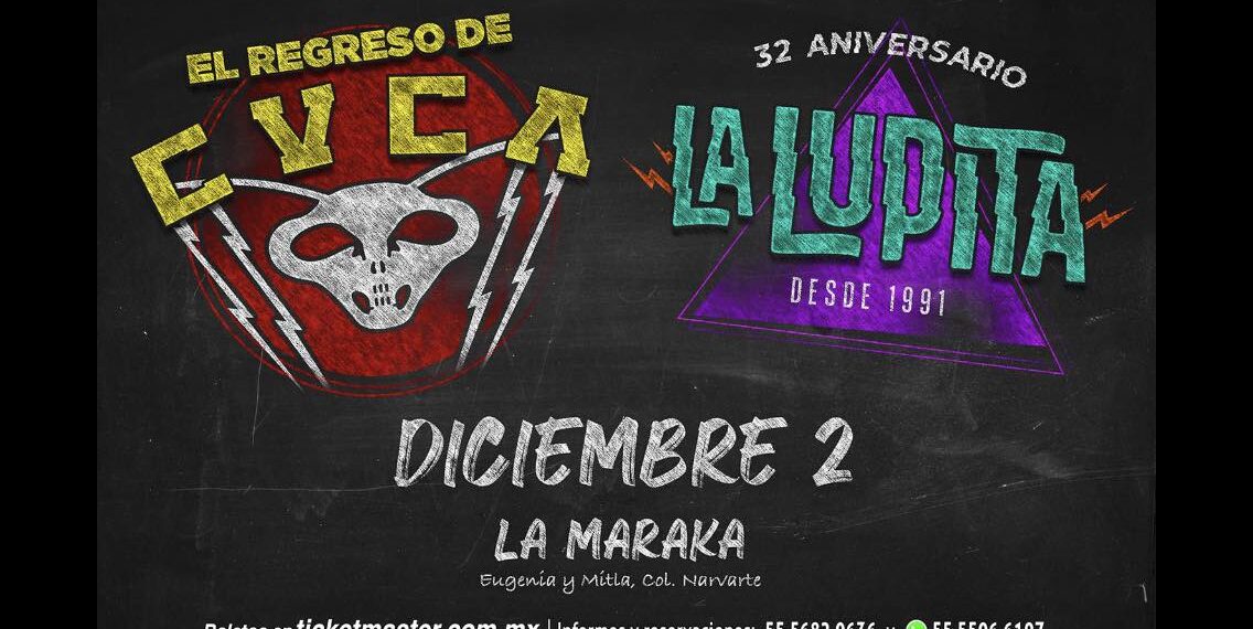La Cuca y La Lupita darán un show único en la Maraka en el mes de diciembre