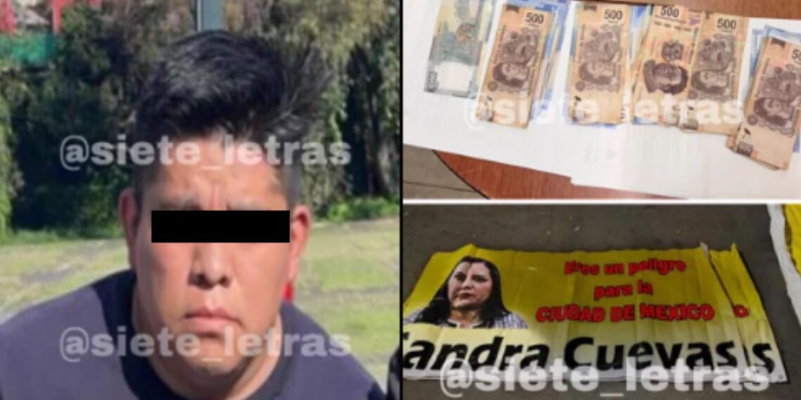 Cae hombre tras intentar extorsionar al equipo de Clara Brugada, CDMX