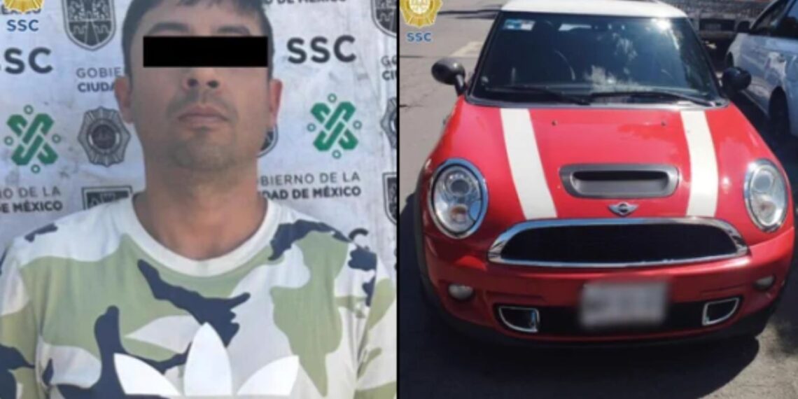 Cae sujeto tras robar un transporte de carga en la Venustiano Carranza