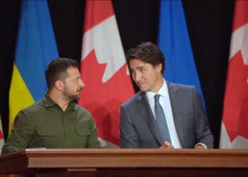 Canadá apoyará a Ucrania “todo el tiempo que sea necesario”, dice Trudeau a Zelenski