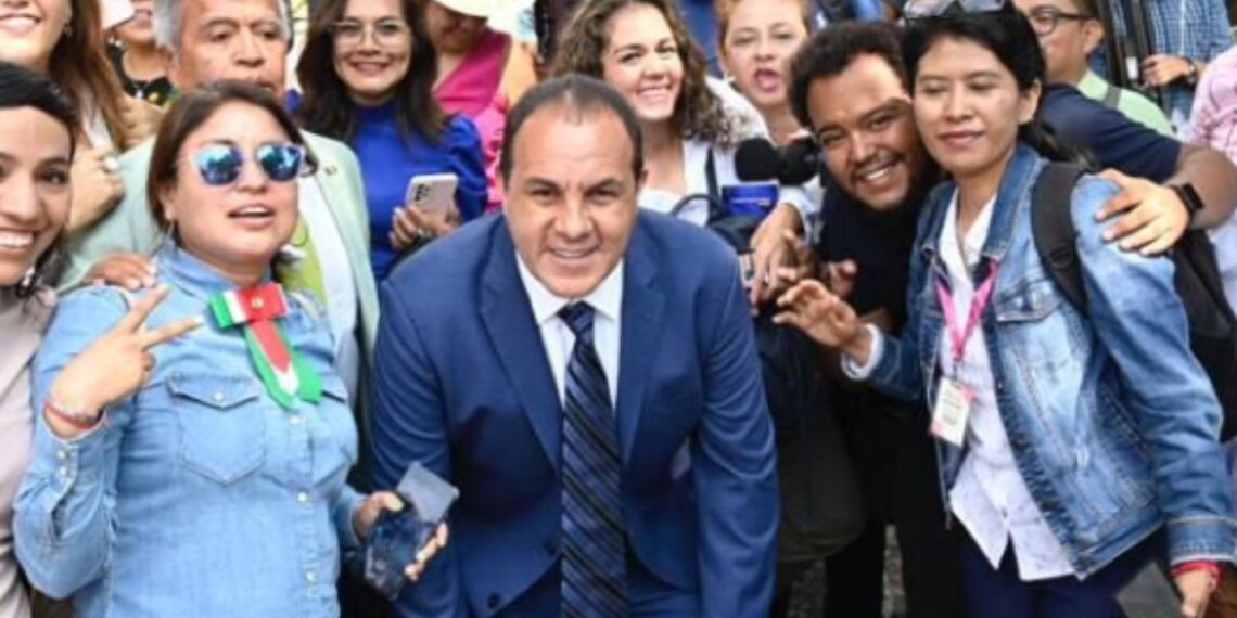 Cuauhtémoc Blanco va por la candidatura a la jefatura de Gobierno de la CDMX