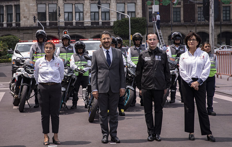 Da Martí Batres banderazo de salida a nuevas unidades de Protección Civil