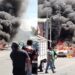 Auto con pirotecnia se incendia en Tultepec