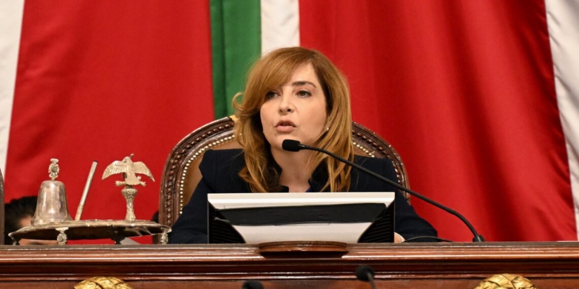 Gabriela Salido Magos, presidenta del Congreso de la CDMX