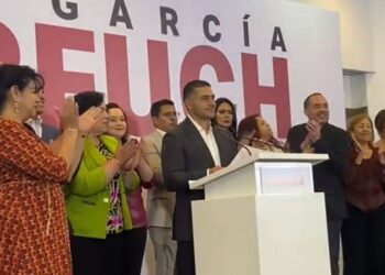 García Harfuch se registra para contender por la coordinación de la 4T en la CDMX
