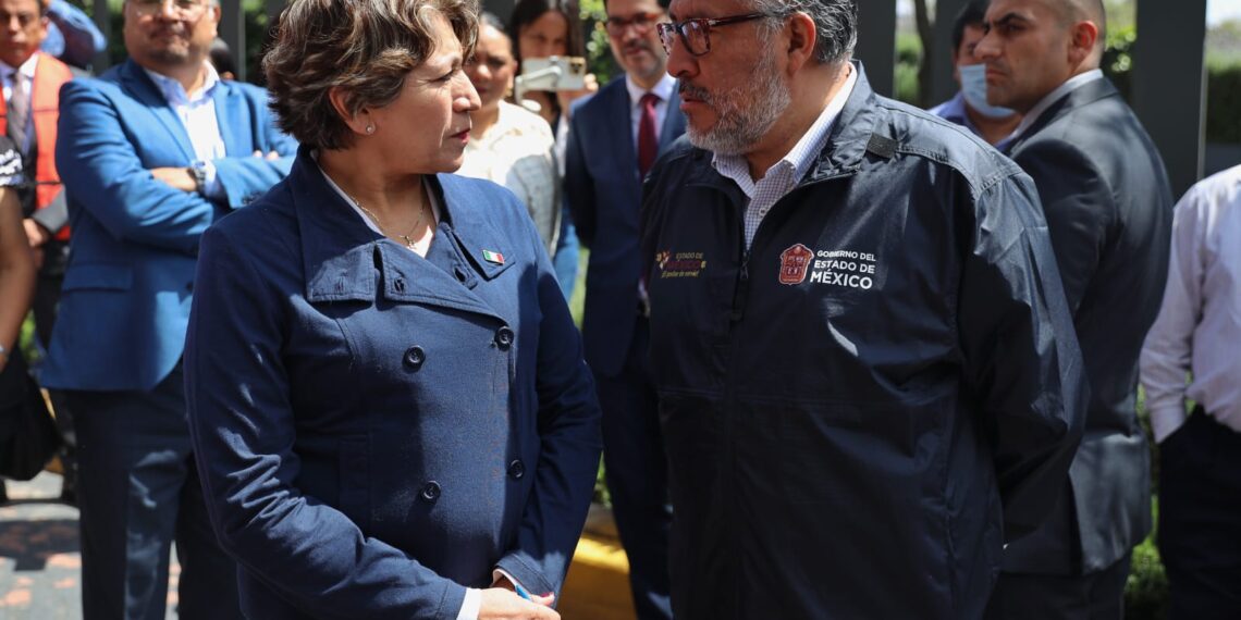 Encabeza Delfina Gómez, Gobernadora del Estado de México, Segundo Simulacro Nacional 2023