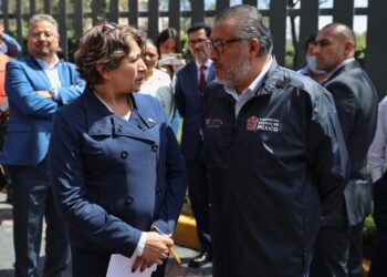 Encabeza Delfina Gómez, Gobernadora del Estado de México, Segundo Simulacro Nacional 2023 