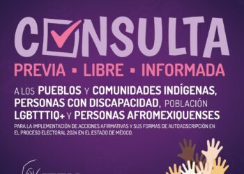 Este lunes inicia la consulta previa, libre e informada del IEEM