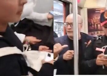 Jóvenes fueron esposadas tras negarse a bajar del Metro