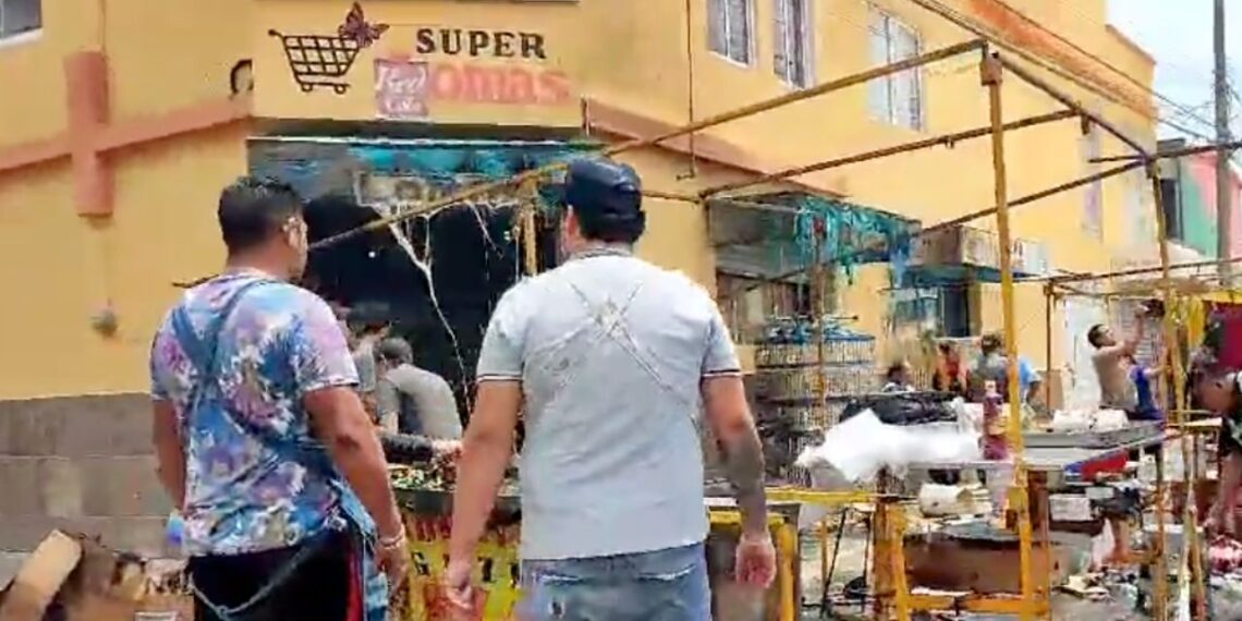 Explosión en tianguis de Morelia deja 8 lesionados por quemaduras