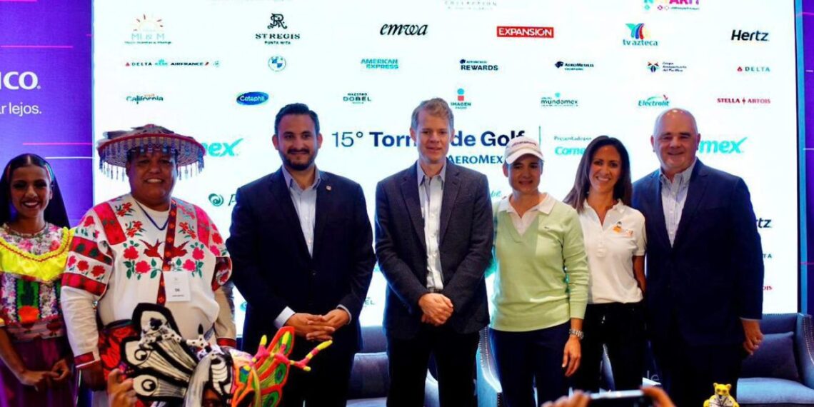 Aeroméxico presenta su 15° edición del Torneo de Golf en apoyo a la educación