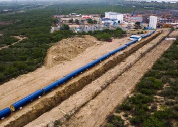 Destaca López Obrador inauguración en NL de primera etapa del acueducto El Cuchillo II