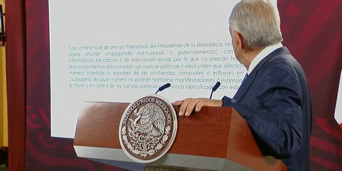 Incluirá AMLO una advertencia a la advertencia que le ordena el INE