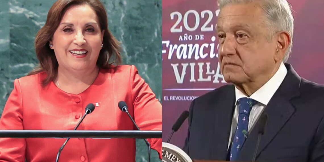 AMLO presume que autorizó que avión de Boluarte volara por espacio mexicano