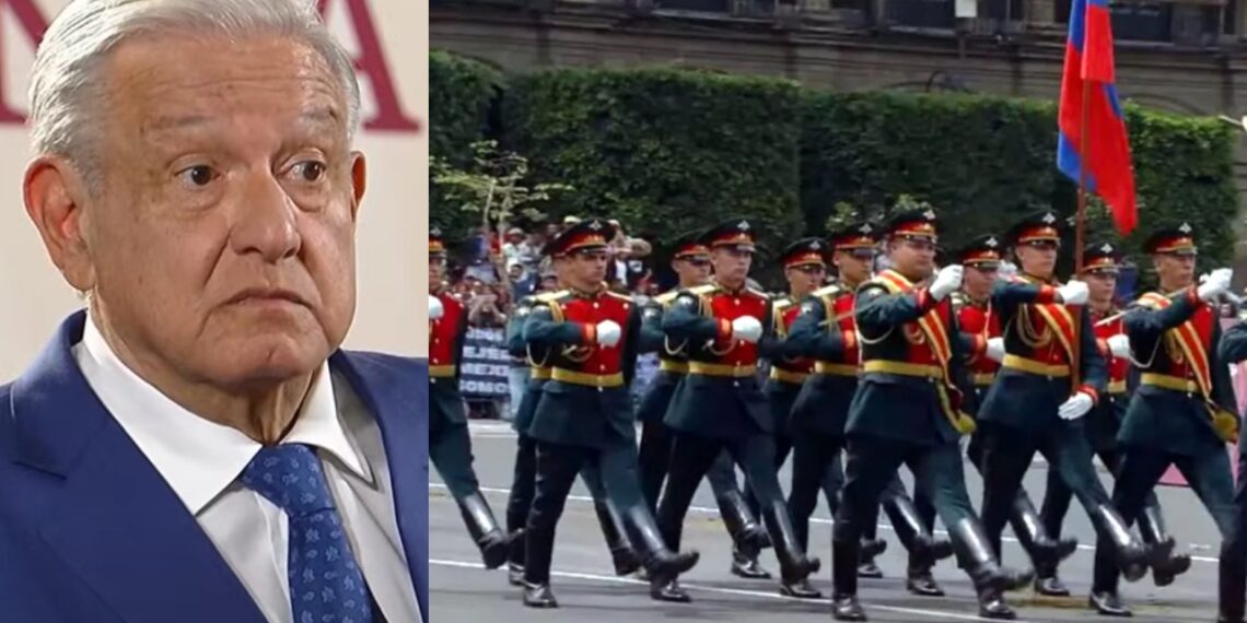 Defiende AMLO asistencia de Ejército de Rusia en desfile del 16 de septiembre