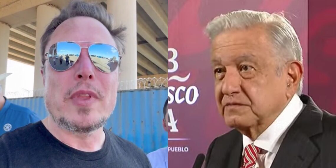 Aplaude AMLO postura de Elon Musk sobre ola migratoria en EUA