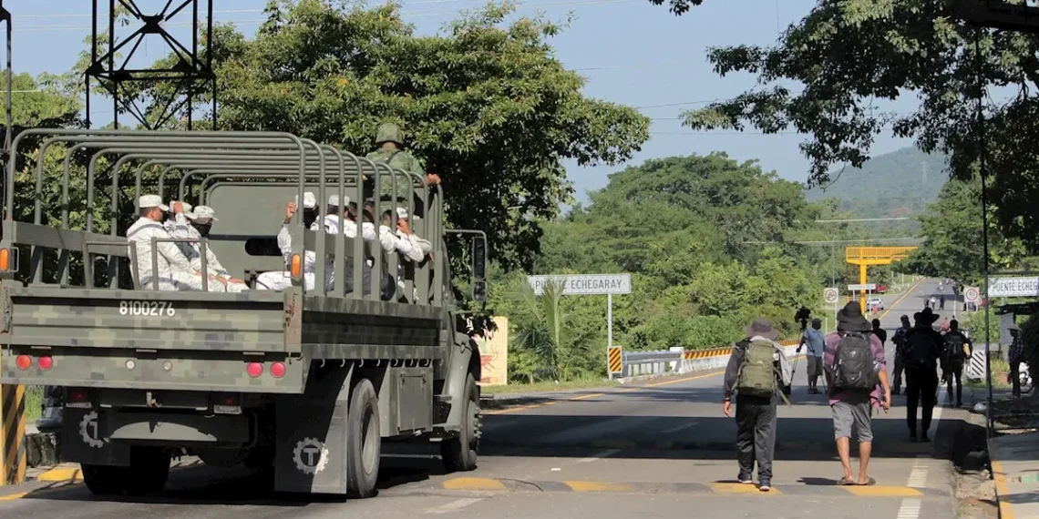 López Obrador ordena más presencia de la Guardia Nacional en Chiapas tras caravana de ‘narcos’
