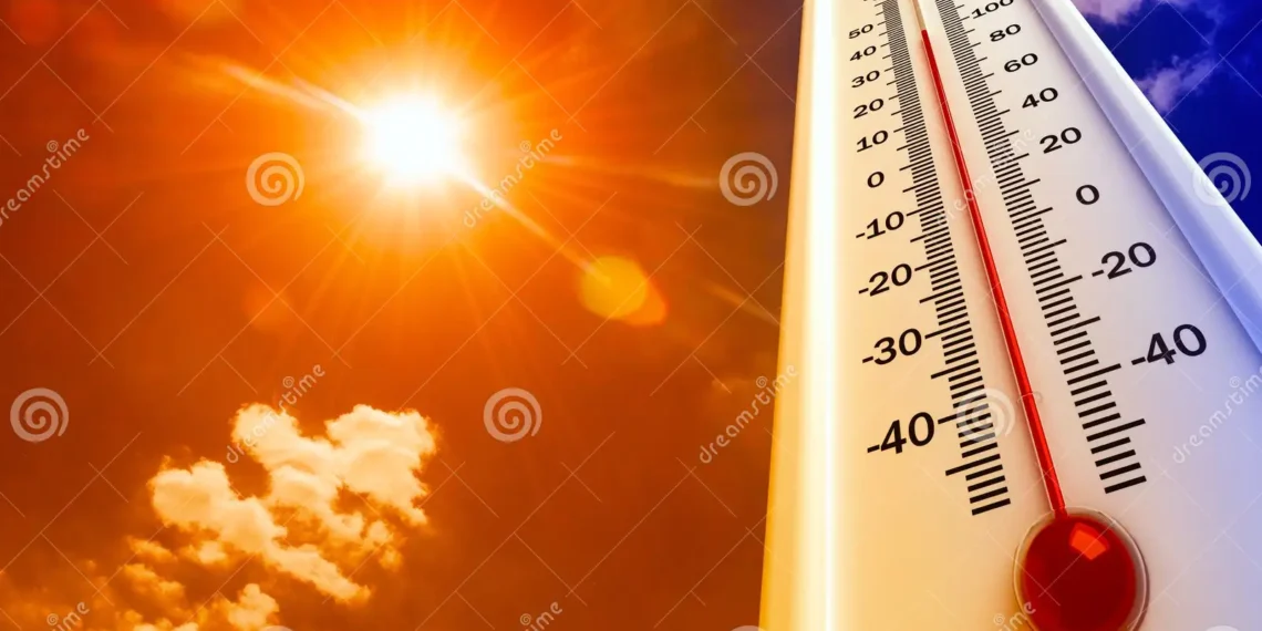 Se prevén temperaturas de 45 °C