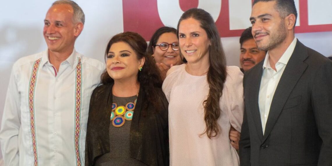 Brugada, López-Gatell, Harfuch y Boy, los aspirantes de Morena en CDMX