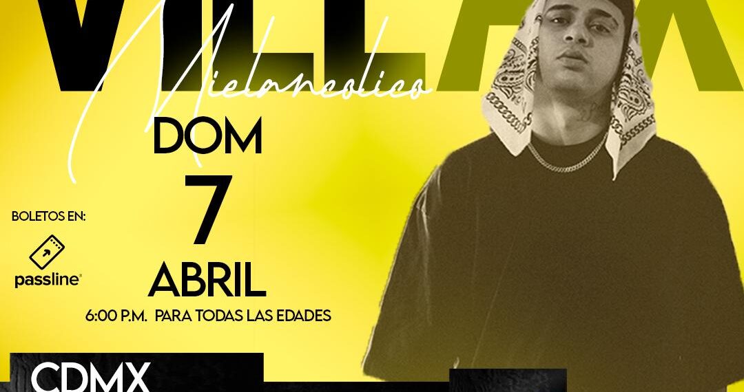 VILLAX: la nueva voz del rap mexicano que resuena en el FORO CULTURAL HILVANA