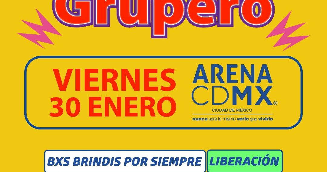 El Concierto Súper Grupero en la ARENA CDMX