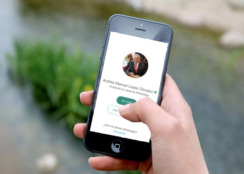 López Obrador llega a tu WhatsApp; estrena la función de canal