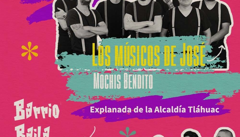 Los músicos de José y Son Rompe Pera tocarán este mes de forma gratuita en la explanada de la alcaldía Tláhuac