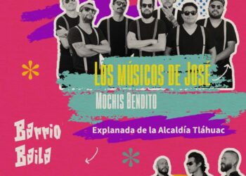 Los músicos de José y Son Rompe Pera tocarán este mes de forma gratuita en la explanada de la alcaldía Tláhuac