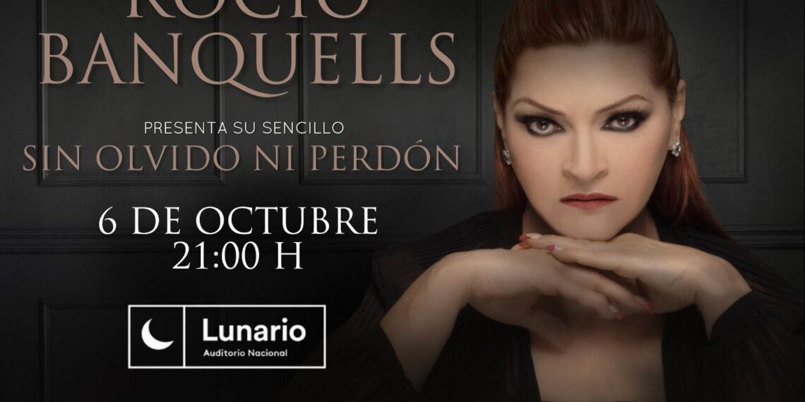 Rocío Banquells estará en un show único este viernes 6 de octubre en el Lunario del Auditorio Nacional