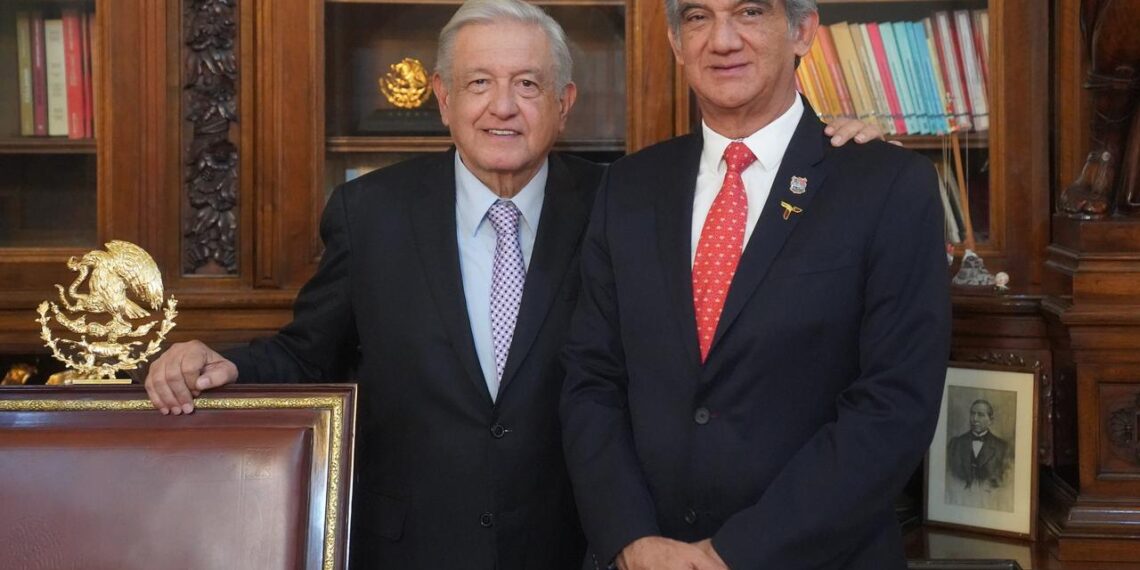 Se reúne el gobernador con el presidente Andrés Manuel López Obrador