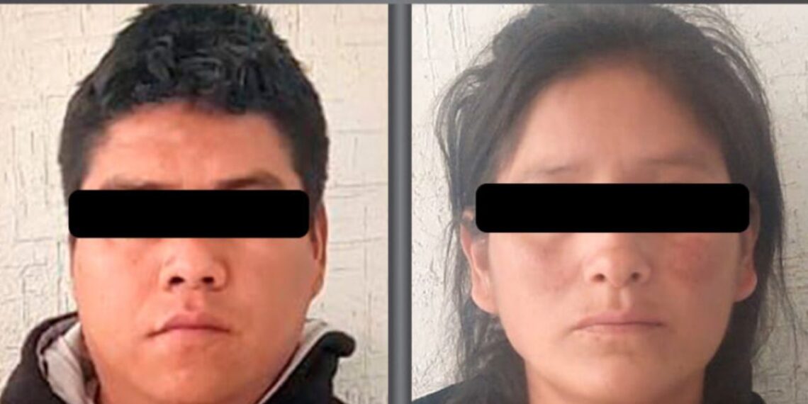 Cae pareja tras obligar a su hija a vender en la zona turística de Teotihuacán