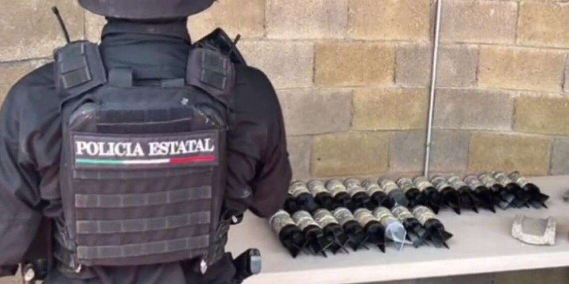 Incautan cerca de 100 explosivos y material para fabricarlos en Teocaltiche, Jalisco