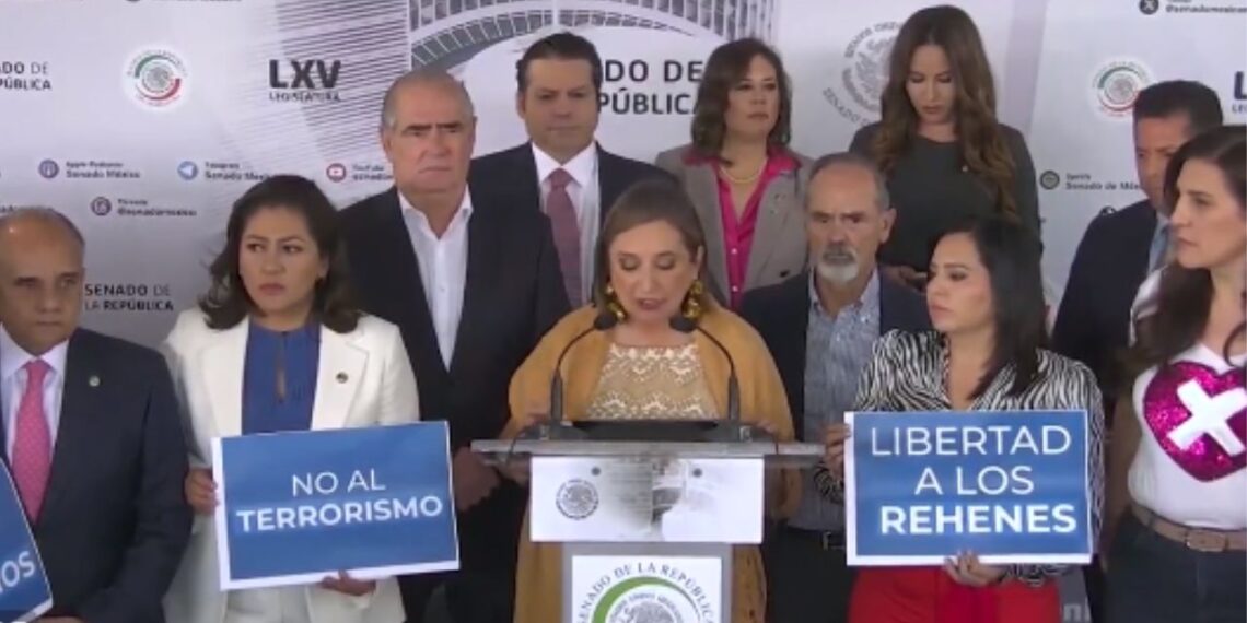 Xóchitl Gálvez critica la ‘tibieza’ de AMLO ante ataques de Hamás en Israel