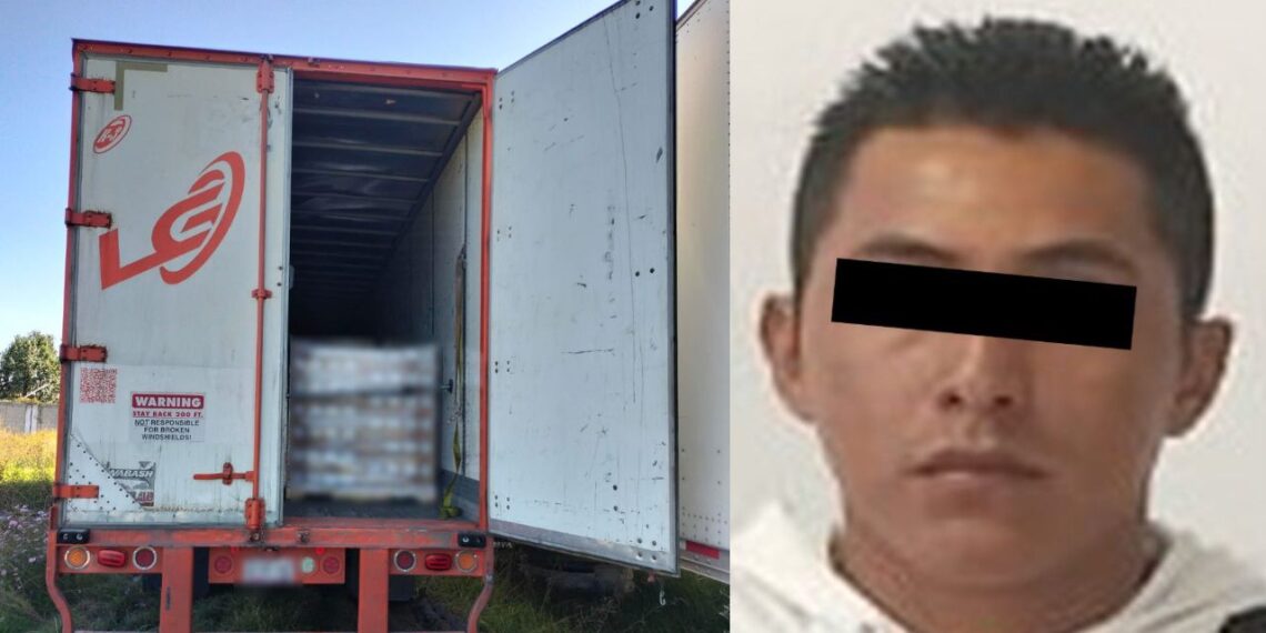 Recuperan tráiler robado con 2 millones de pesos en medicamentos en Toluca