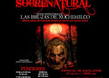 Se estrena en Xochimilco ‘Sobrenatural’, el único espectáculo lacustre en la CDMX