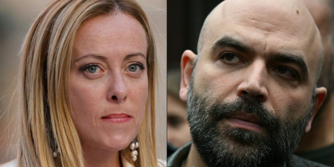 Multa de mil euros a periodista y escritor italiano Saviano por difamar a Meloni