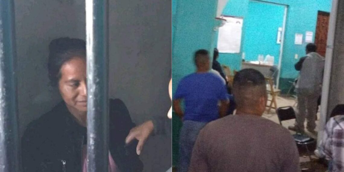 Pobladores de Ocotlán encarcelan a presidenta municipal en Oaxaca
