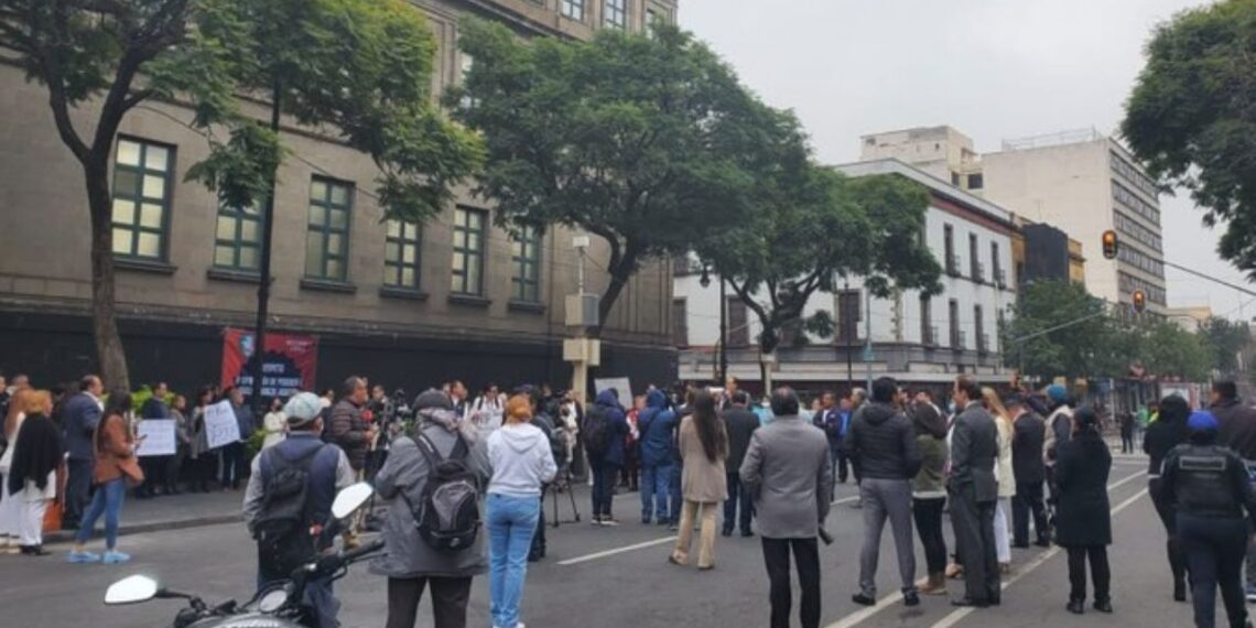 Trabajadores del Poder Judicial protestan por segundo día consecutivo