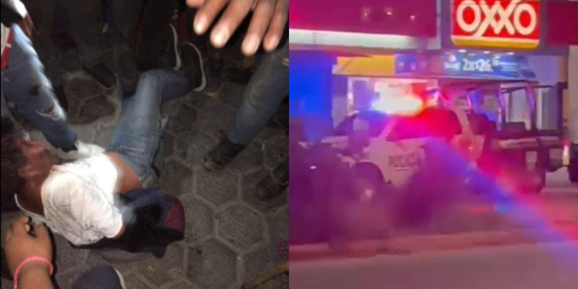 Policías detienen intento de linchamiento en La Resurrección, Puebla
