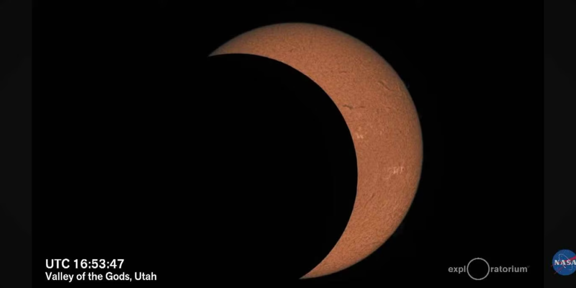 Eclipse solar: Míralo en el sitio de la NASA