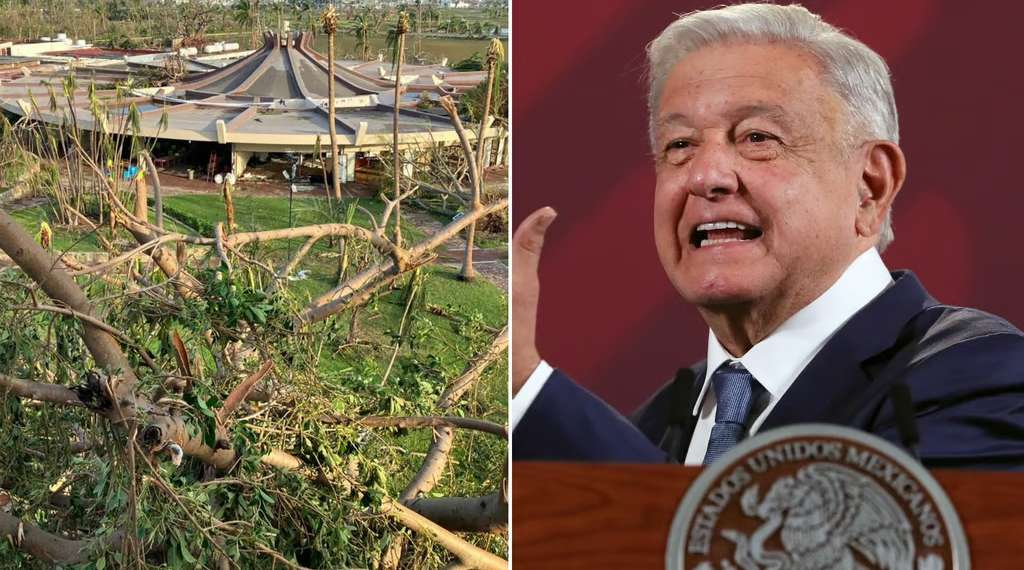 López Obrador anuncia censo para construcción y vivienda a afectados por ‘Otis’