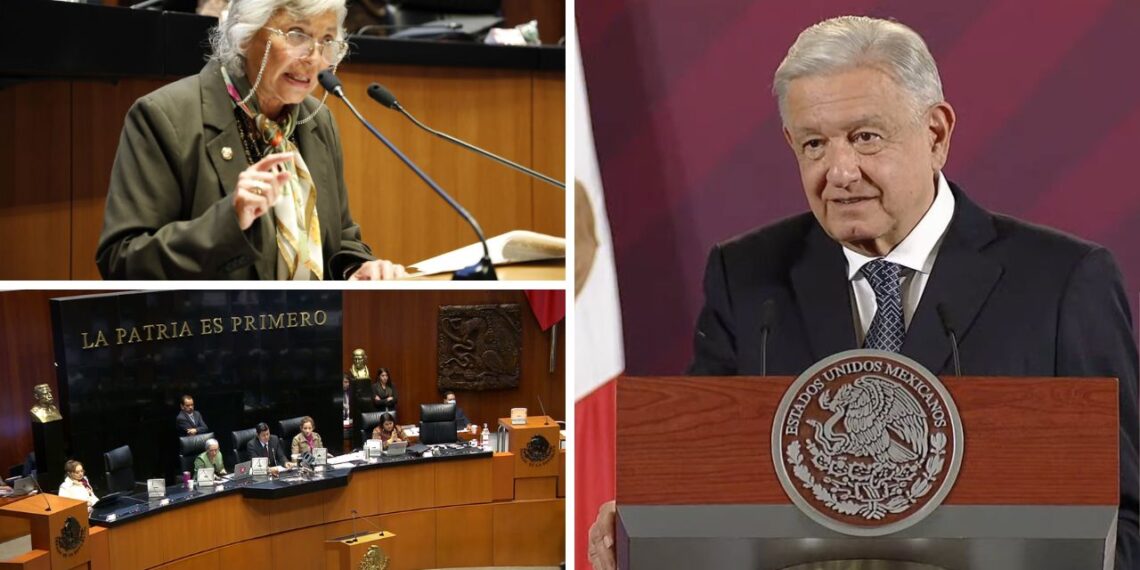 AMLO celebra aprobación en el Senado para extinguir fideicomisos del Poder Judicial