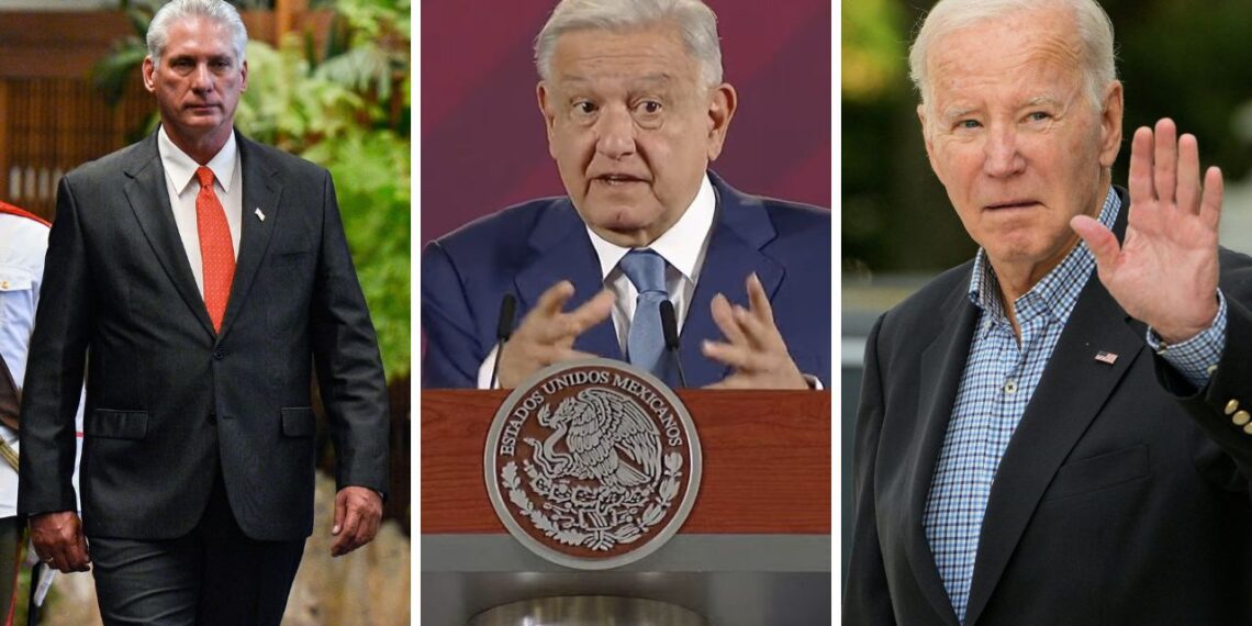 AMLO refuerza postura: pide diálogo entre EUA y Cuba “por bienestar humano”