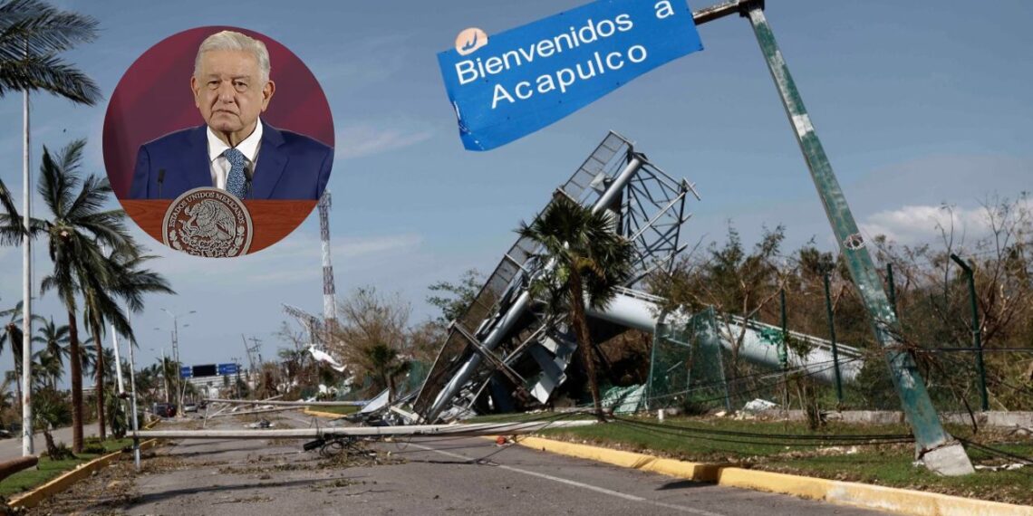 AMLO viajará hoy a Acapulco para reunión de evaluación tras paso de huracán Otis