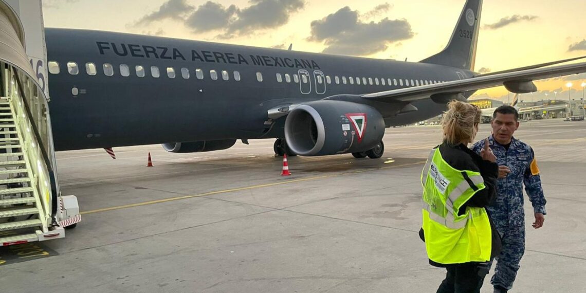 En Tel Aviv, primer avión de la Sedena para rescatar a mexicanos