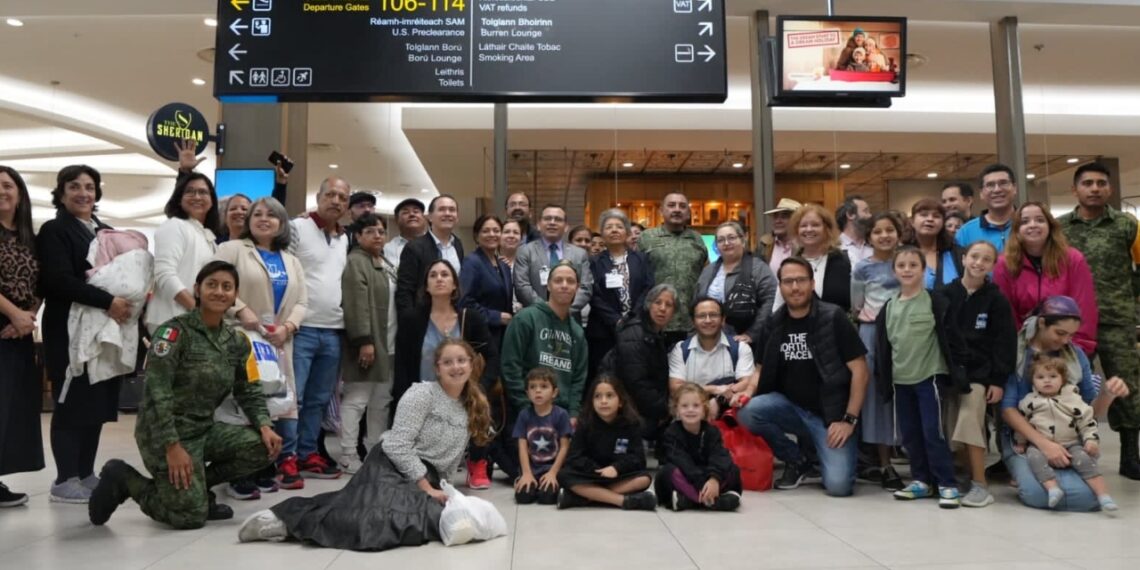 Bárcena destaca retorno de 276 mexicanos desde Israel